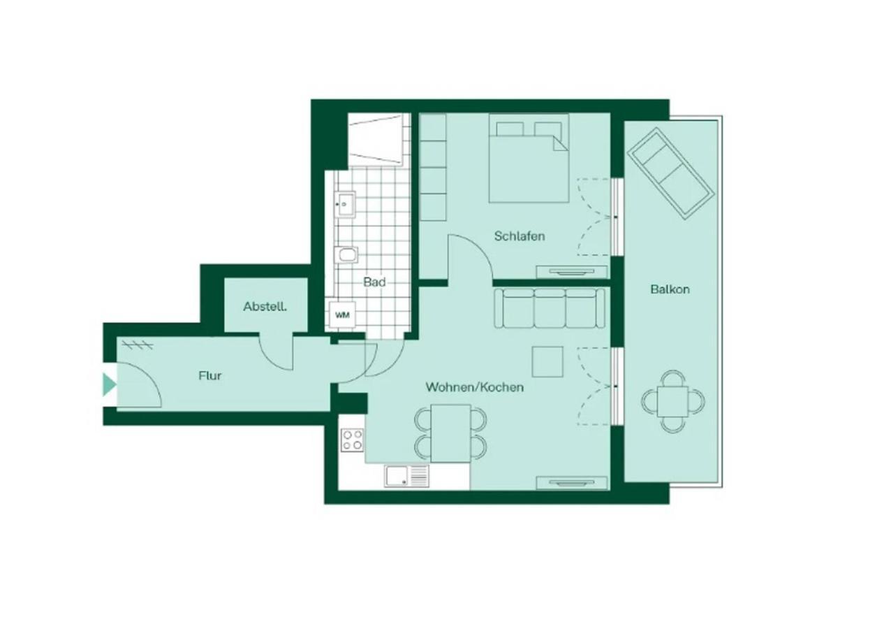 Apartment "Strandaster" - Haffresidenz Garz  Ngoại thất bức ảnh